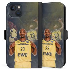 Sideflip mit Lasche schwarz