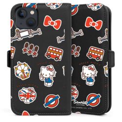 Sideflip mit Lasche schwarz