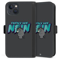 Sideflip mit Lasche schwarz