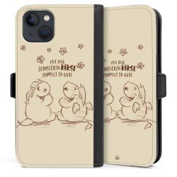 Sideflip mit Lasche schwarz