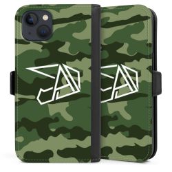 Sideflip mit Lasche schwarz