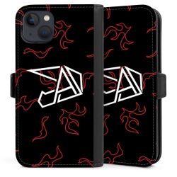 Sideflip mit Lasche schwarz