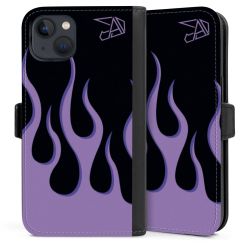 Sideflip mit Lasche schwarz