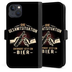 Sideflip mit Lasche schwarz