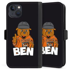 Sideflip mit Lasche schwarz