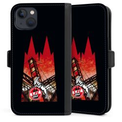 Sideflip mit Lasche schwarz