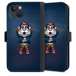 Sideflip mit Lasche schwarz