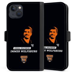 Sideflip mit Lasche schwarz