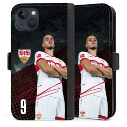 Sideflip mit Lasche schwarz