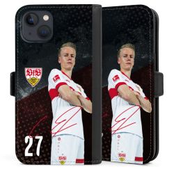 Sideflip mit Lasche schwarz