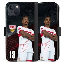 Sideflip mit Lasche schwarz