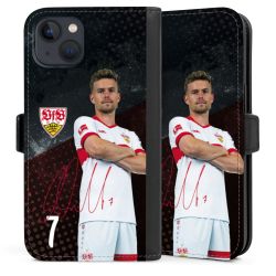 Sideflip mit Lasche schwarz