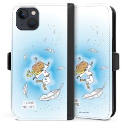 Sideflip mit Lasche schwarz