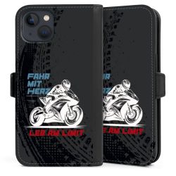 Sideflip mit Lasche schwarz