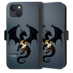 Sideflip with flap  black