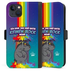 Sideflip mit Lasche schwarz