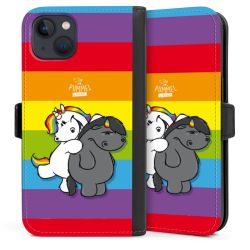 Sideflip mit Lasche schwarz