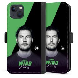 Sideflip mit Lasche schwarz