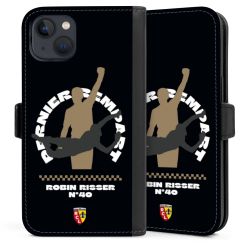 Sideflip mit Lasche schwarz