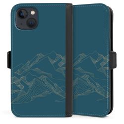 Sideflip mit Lasche schwarz