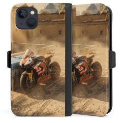 Sideflip mit Lasche schwarz