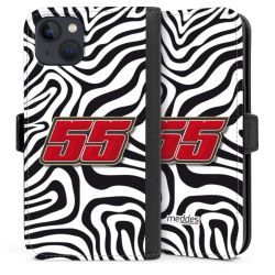 Sideflip mit Lasche schwarz