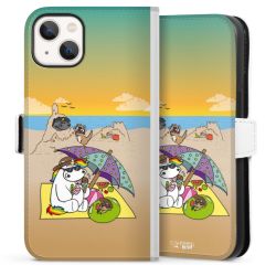 Sideflip mit Lasche weiß