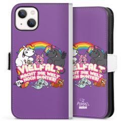 Sideflip mit Lasche weiß