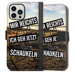 Sideflip mit langer Lasche schwarz