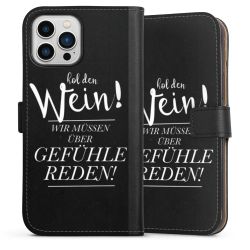 Sideflip mit langer Lasche schwarz