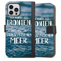 Sideflip mit langer Lasche schwarz