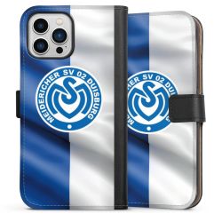 Sideflip mit langer Lasche schwarz