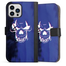 Sideflip mit langer Lasche schwarz