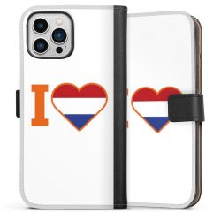 Sideflip mit langer Lasche schwarz