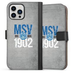 Sideflip mit langer Lasche schwarz