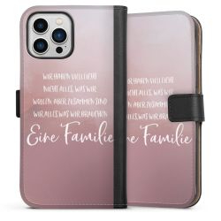 Sideflip mit langer Lasche schwarz