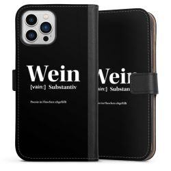 Sideflip mit langer Lasche schwarz