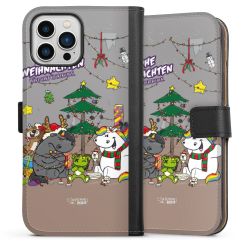 Sideflip mit langer Lasche schwarz