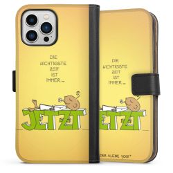 Sideflip mit langer Lasche schwarz