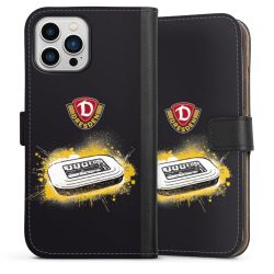 Sideflip mit langer Lasche schwarz