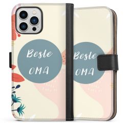 Sideflip mit langer Lasche schwarz