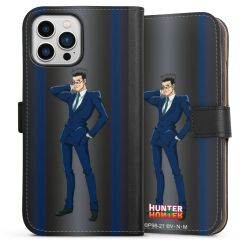 Sideflip mit langer Lasche schwarz