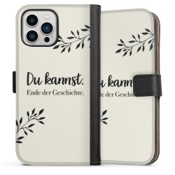 Sideflip mit langer Lasche schwarz