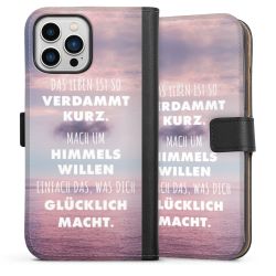 Sideflip mit langer Lasche schwarz