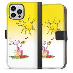 Sideflip mit langer Lasche schwarz