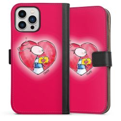 Sideflip mit langer Lasche schwarz