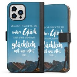 Sideflip mit langer Lasche schwarz