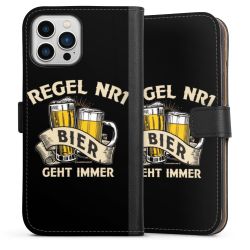 Sideflip mit langer Lasche schwarz