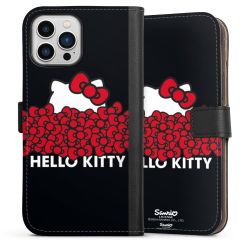 Sideflip mit langer Lasche schwarz