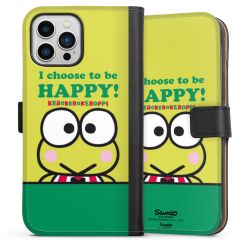 Sideflip mit langer Lasche schwarz